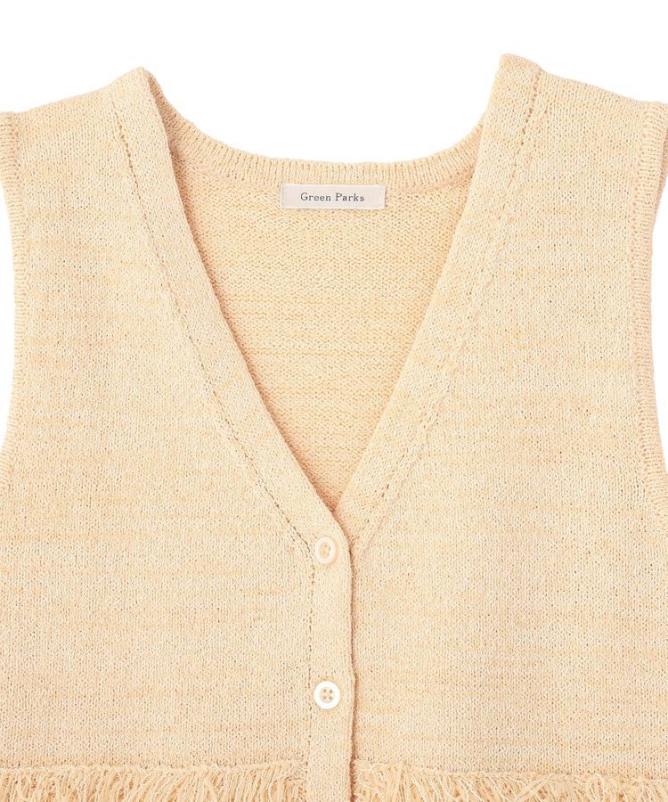 Green Parks「ブークレループニットベスト」|ベスト・ジレ|