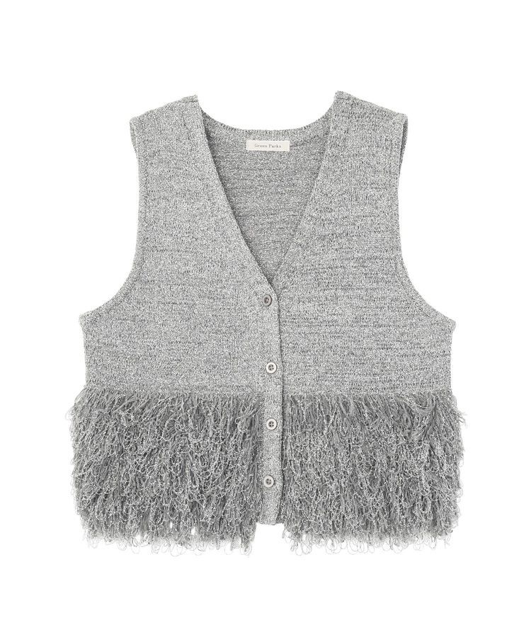 Green Parks「ブークレループニットベスト」|ベスト・ジレ|