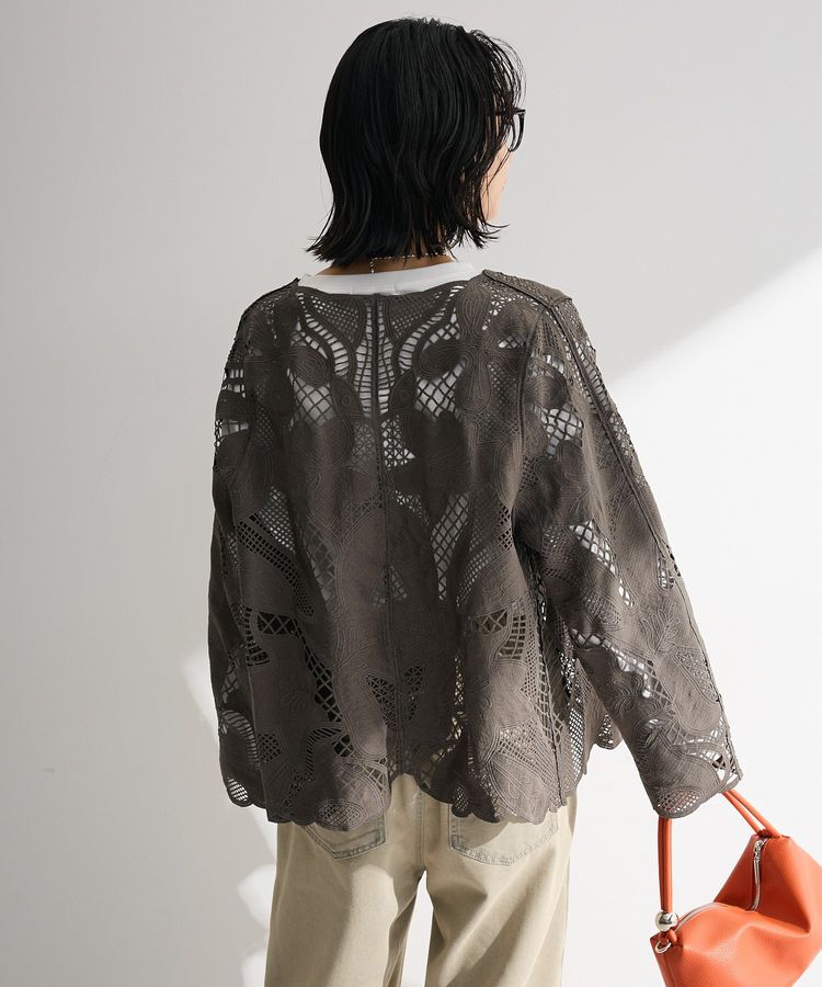 Green Parks「レースカーディガン」|カーディガン|