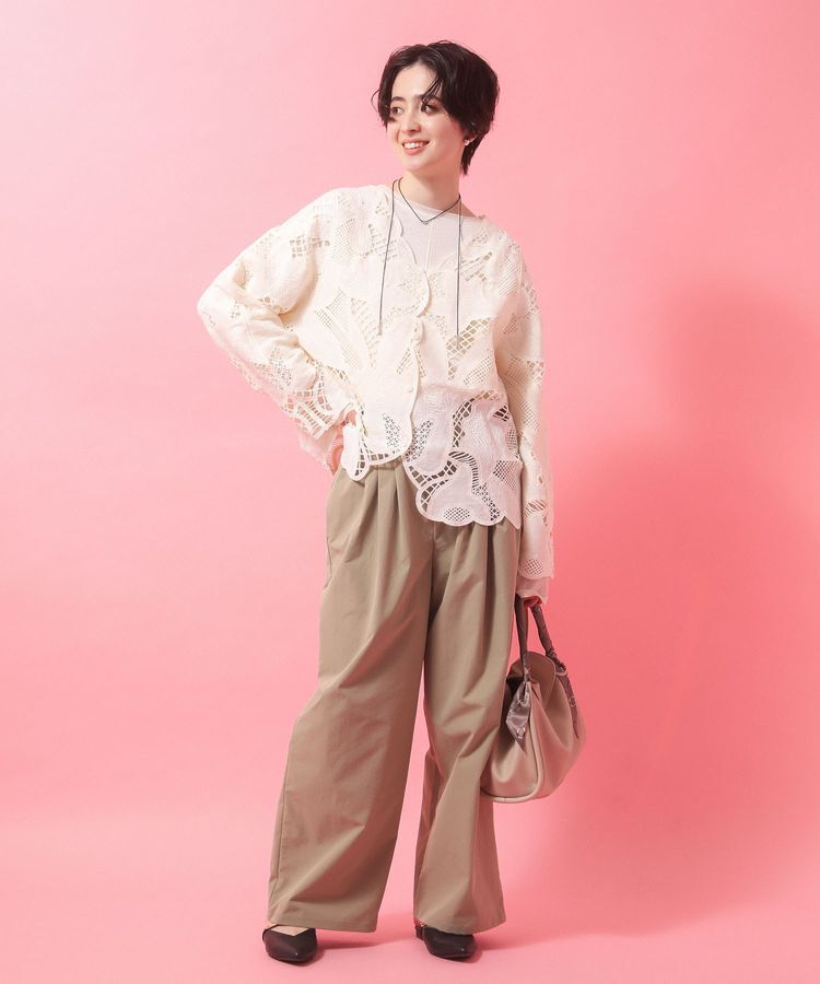 Green Parks「レースカーディガン」|カーディガン|