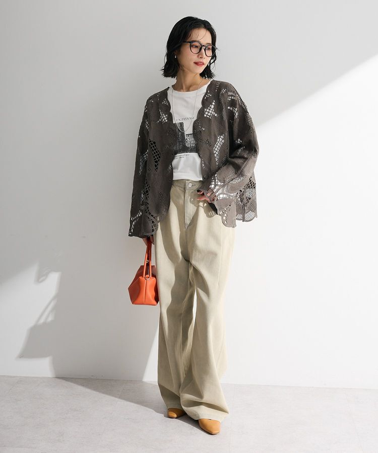 Green Parks「レースカーディガン」|カーディガン|