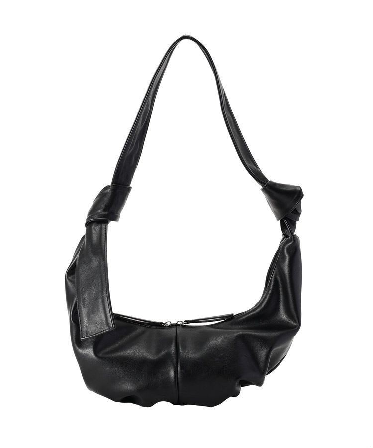 Green Parks「バンドハンドルクロワッサンバック」|ショルダー・メッセンジャー|Black