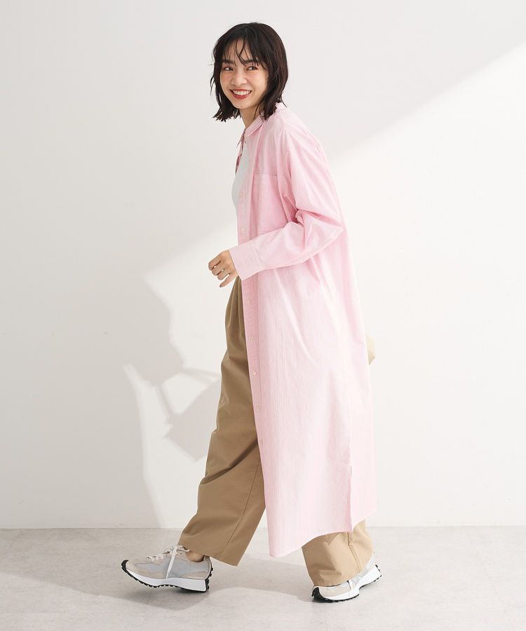 Green Parks「UVカットシャツワンピース」|ワンピース|