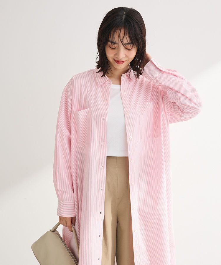 Green Parks「UVカットシャツワンピース」|ワンピース|