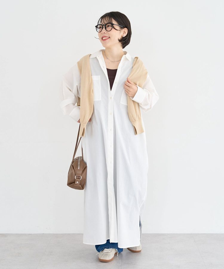 Green Parks「UVカットシャツワンピース」|ワンピース|