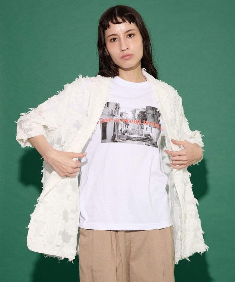 GARAGE OF GOOD CLOTHING「ジャガード半袖ジャケット」|テーラードジャケット|