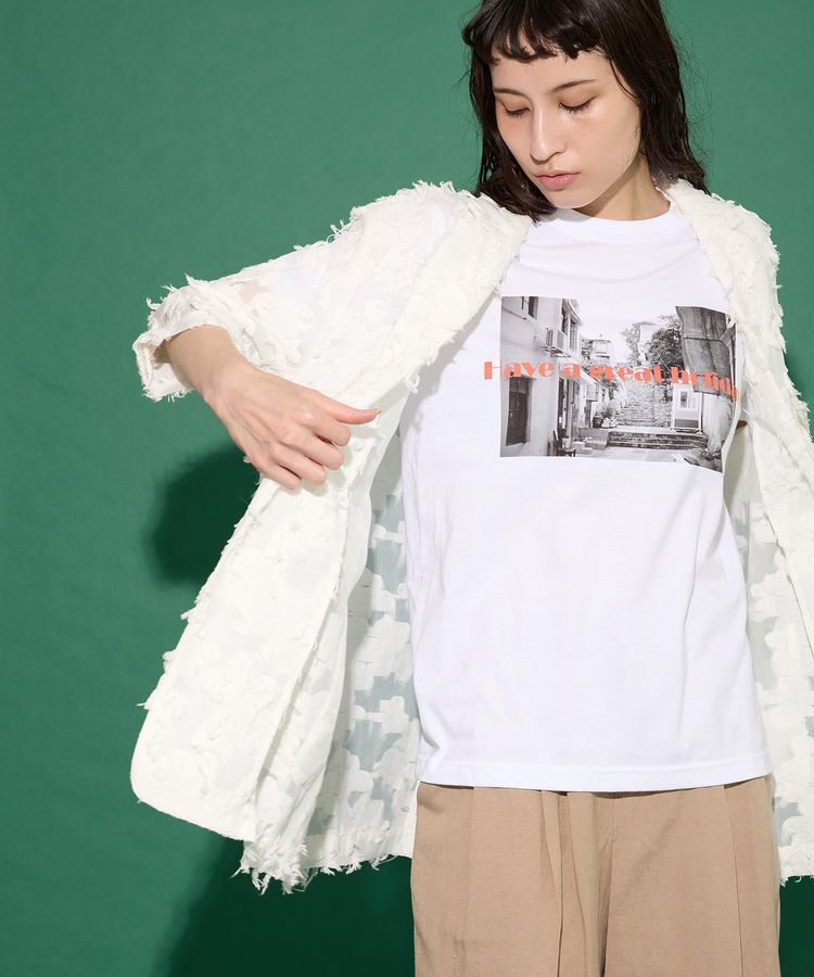 GARAGE OF GOOD CLOTHING「ジャガード半袖ジャケット」|テーラードジャケット|