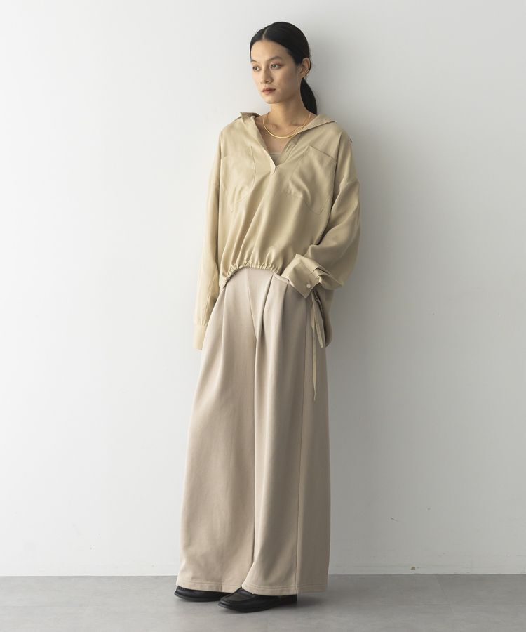 GARAGE OF GOOD CLOTHING「裾ドロストスキッパープルオーバー」|シャツ・ブラウス|