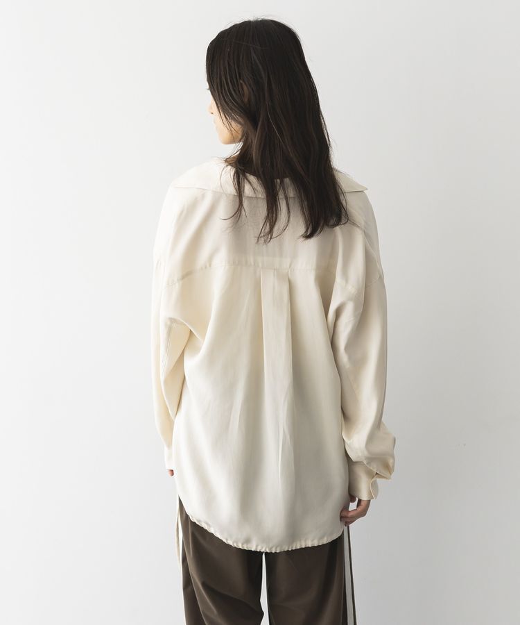 GARAGE OF GOOD CLOTHING「裾ドロストスキッパープルオーバー」|シャツ・ブラウス|