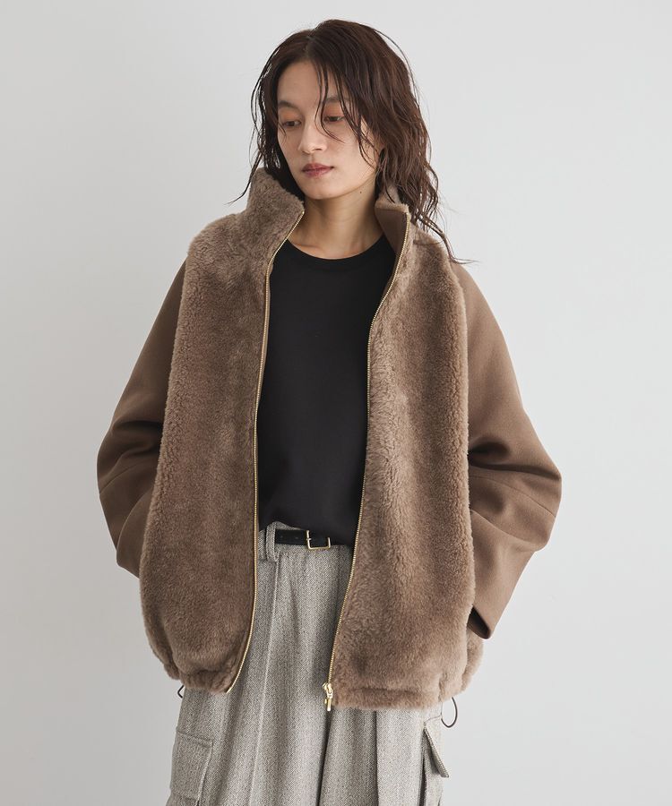 GARAGE OF GOOD CLOTHING「ヘイジーボアショートコート」|その他|