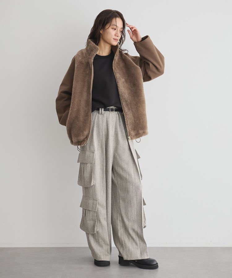 GARAGE OF GOOD CLOTHING「ヘイジーボアショートコート」|その他|