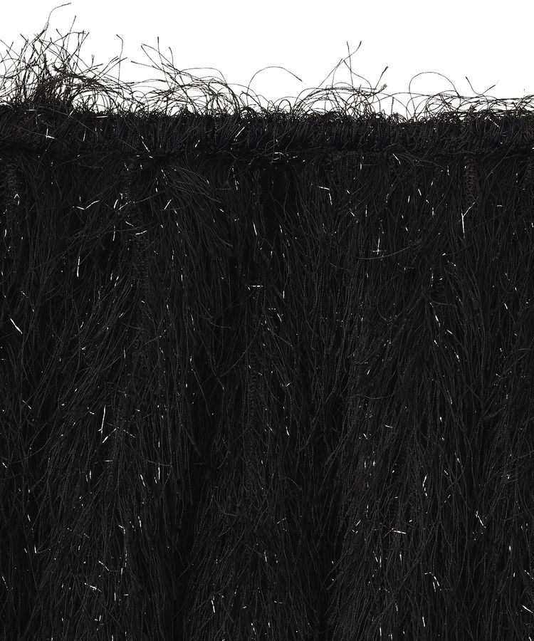 GARAGE OF GOOD CLOTHING「フェザーショート丈スカート」|フレア|