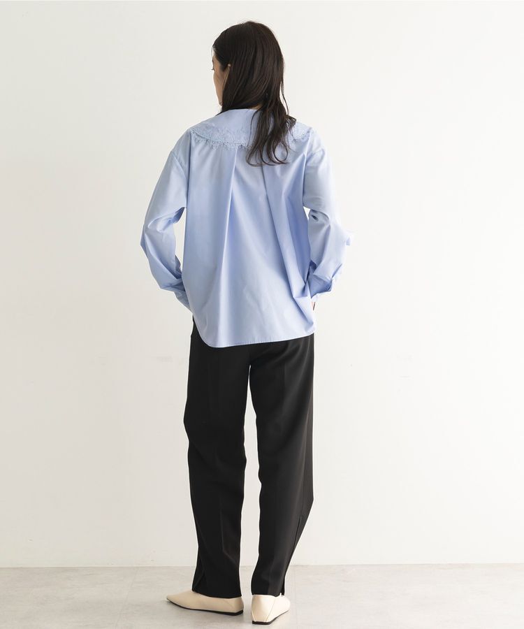 GARAGE OF GOOD CLOTHING「レースカラーラッフルブラウス」|シャツ・ブラウス|