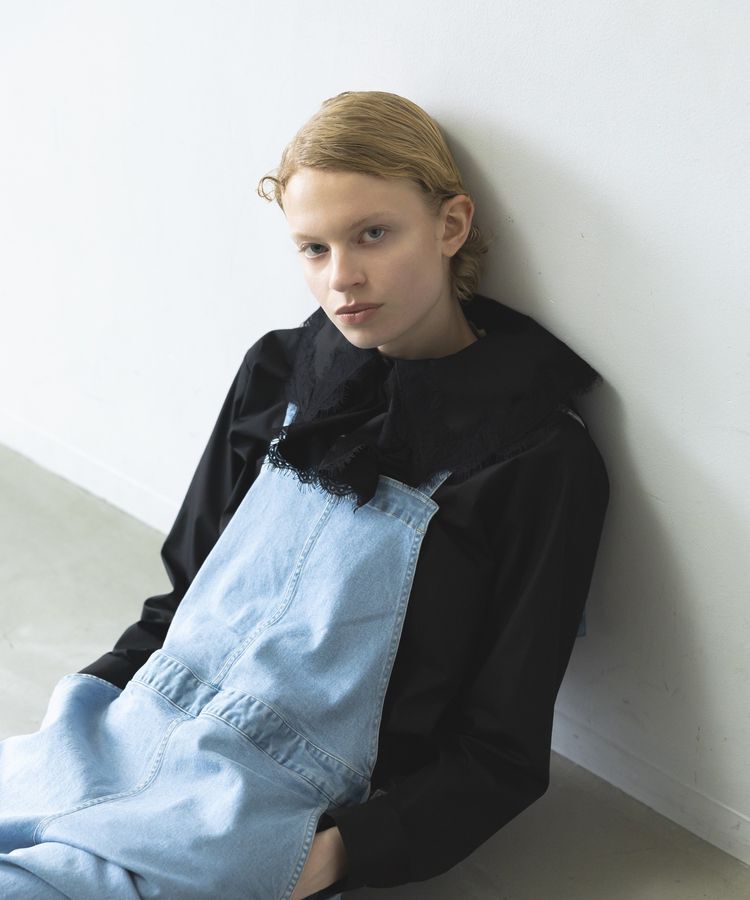 GARAGE OF GOOD CLOTHING「レースカラーラッフルブラウス」|シャツ・ブラウス|