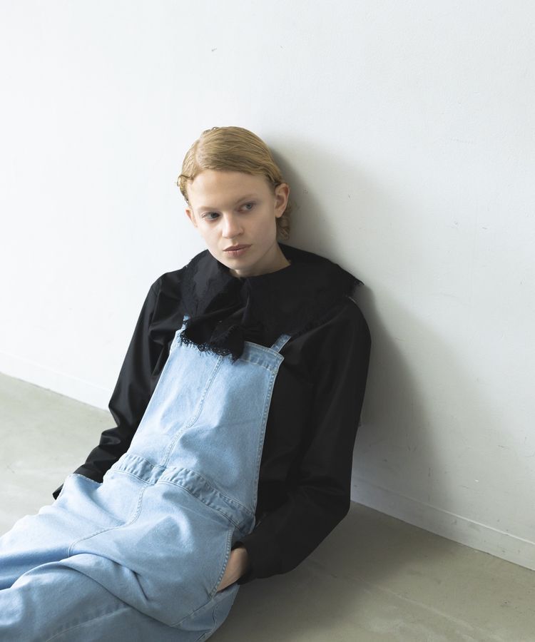 GARAGE OF GOOD CLOTHING「レースカラーラッフルブラウス」|シャツ・ブラウス|