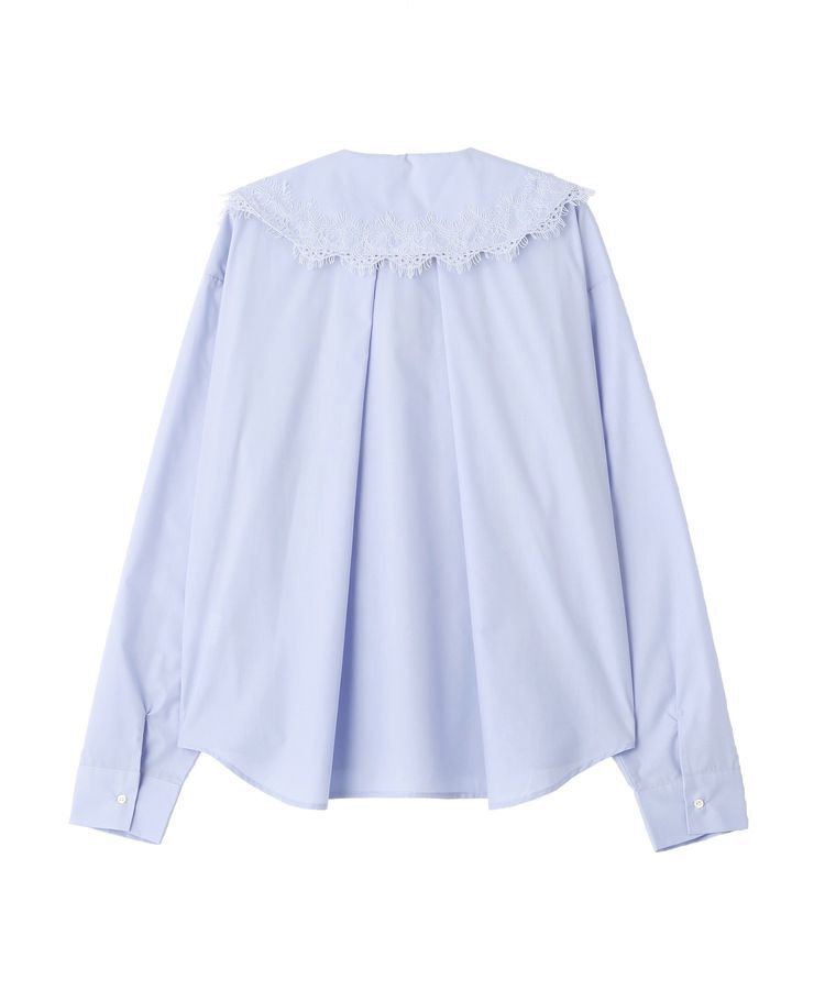GARAGE OF GOOD CLOTHING「レースカラーラッフルブラウス」|シャツ・ブラウス|