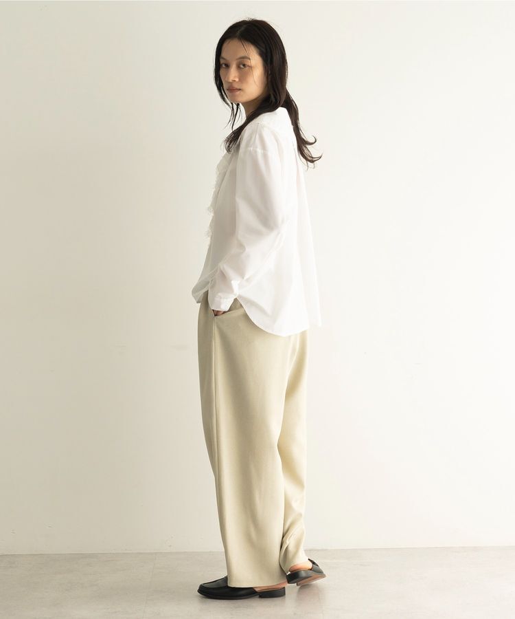 GARAGE OF GOOD CLOTHING「レースカラーラッフルブラウス」|シャツ・ブラウス|