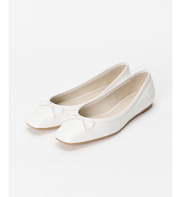 allureville「スクエアトゥバレエフラット」|パンプス|