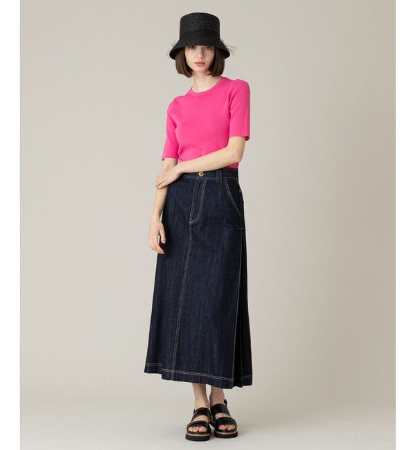 LOULOU WILLOUGHBY「【LOULOU WILLOUGHBY】ソウバリクルー5分袖プルオーバー」|その他|