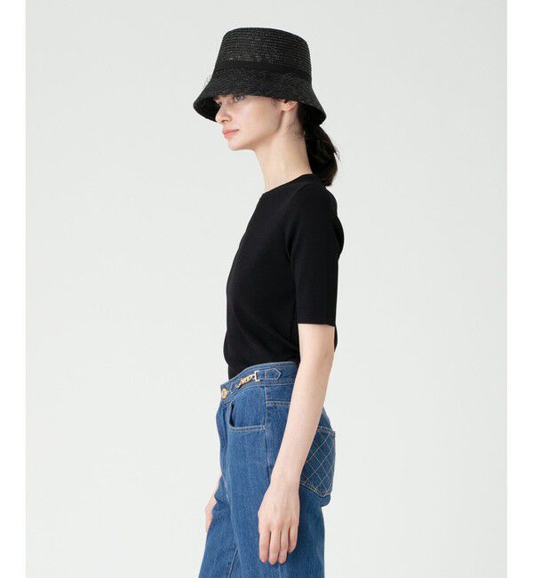 LOULOU WILLOUGHBY「【LOULOU WILLOUGHBY】ソウバリクルー5分袖プルオーバー」|その他|