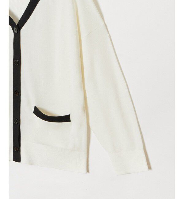 allureville「ハイツイストコットンV カーディガン」|カーディガン|