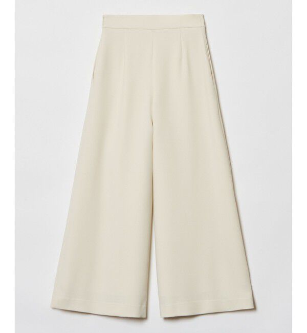 LOULOU WILLOUGHBY「【LOULOU WILLOUGHBY】ジョーゼットタックワイドパンツ」|その他|