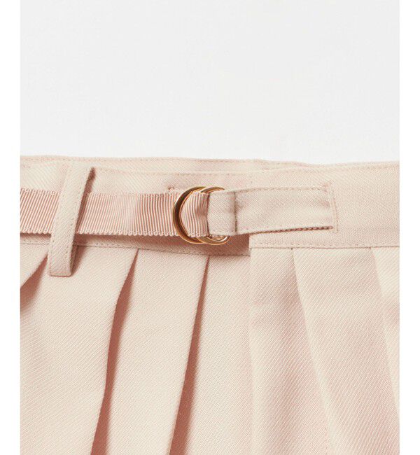 allureville「ギャバタックモダンワイドパンツ」|その他|