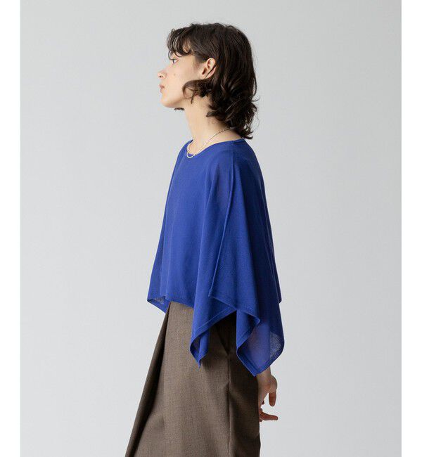 allureville「ケープスリーブ プルオーバー」|ニット・セーター|