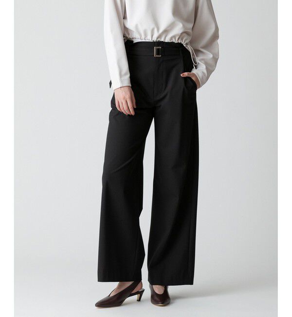 allureville「ストレッチヨークレスパンツ」|チノ|