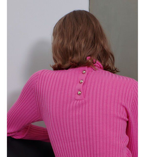 allureville「2WAYネックリブタートル」|ニット・セーター|