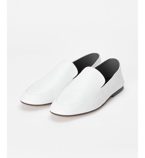 allureville「SLIPPER FLAT」|ローファー|ホワイト