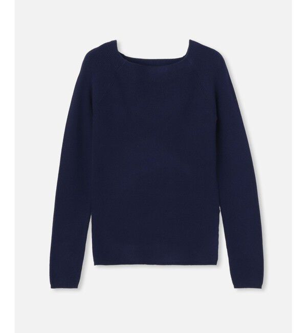 allureville「2WAYネックサイドスリットプルオーバー」|ニット・セーター|