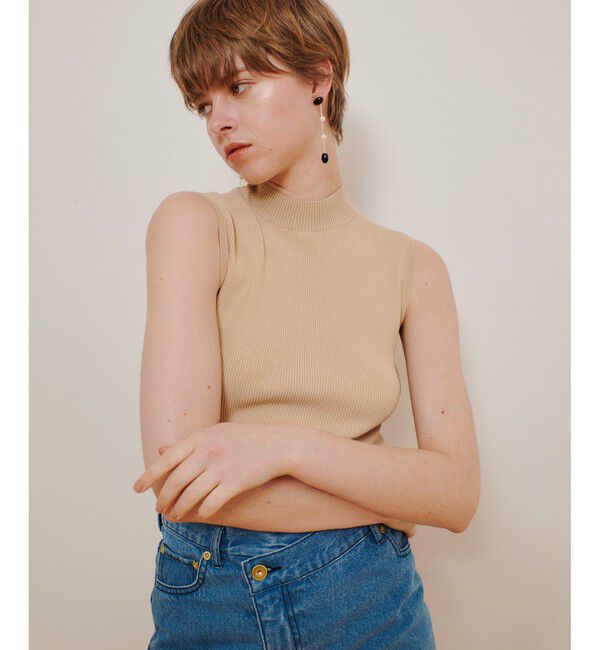 allureville「バック釦プルオーバー」|ニット・セーター|