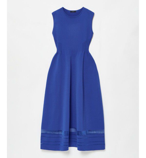 allureville「◇ウエストマークリブワンピース」|ワンピース|