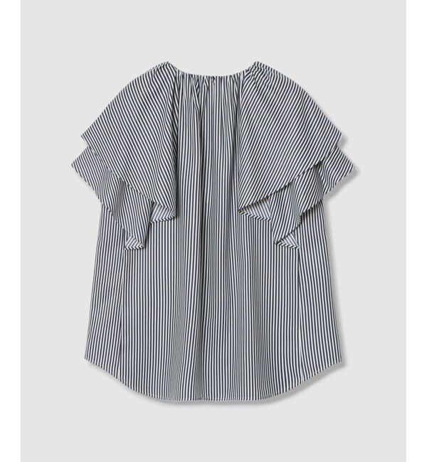 allureville「レイヤーラッフルスリーブブラウス」|シャツ・ブラウス|