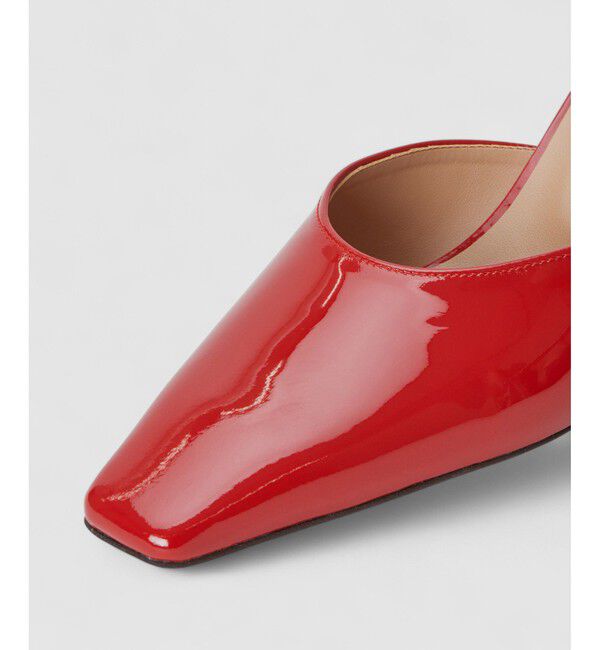 allureville「スクエアトウミュール」|パンプス|