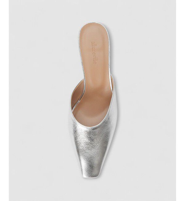 allureville「スクエアトウミュール」|パンプス|