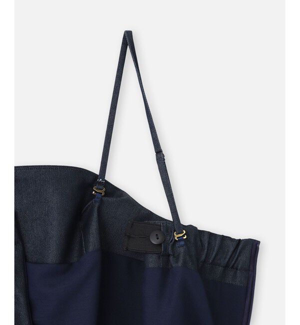 LOULOU WILLOUGHBY「◇【LOULOU WILLOUGHBY】シャンブレーベアワンピース」|ワンピース|