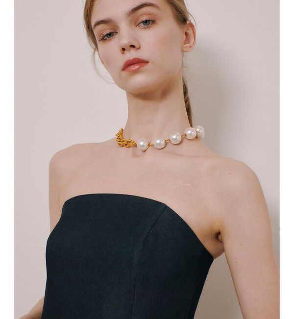 LOULOU WILLOUGHBY「◇【LOULOU WILLOUGHBY】シャンブレーベアワンピース」|ワンピース|