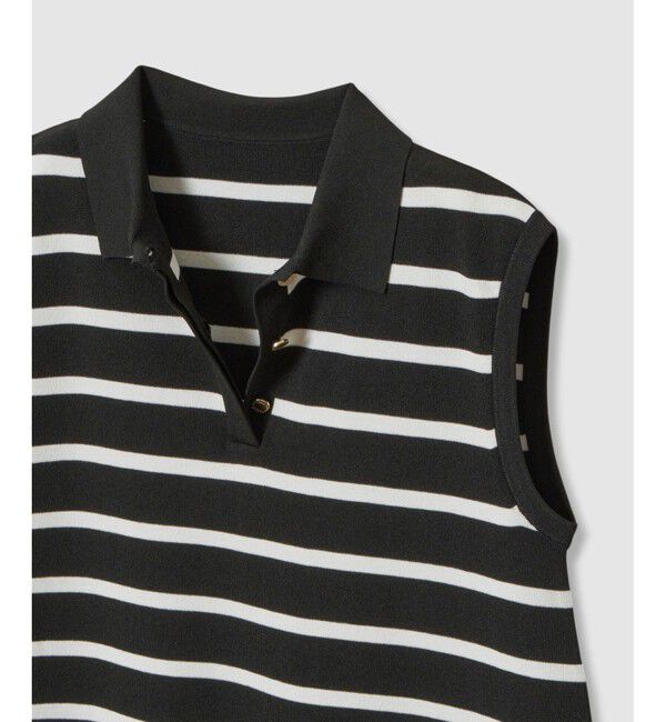 LOULOU WILLOUGHBY「【LOULOU WILLOUGHBY】ポロニットロングワンピース」|ワンピース|