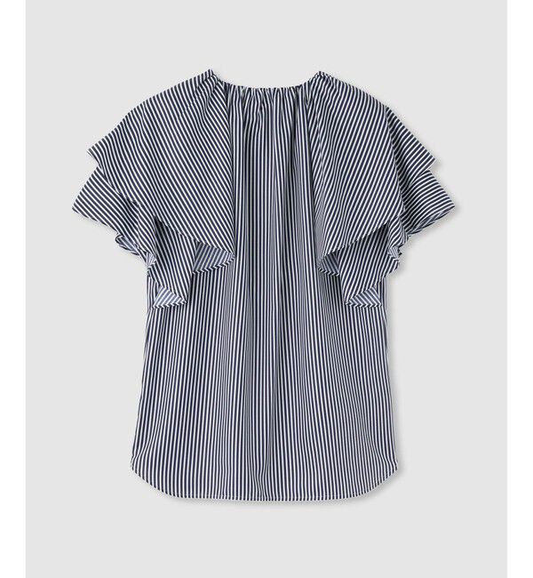 allureville「レイヤーラッフルスリーブブラウス」|シャツ・ブラウス|