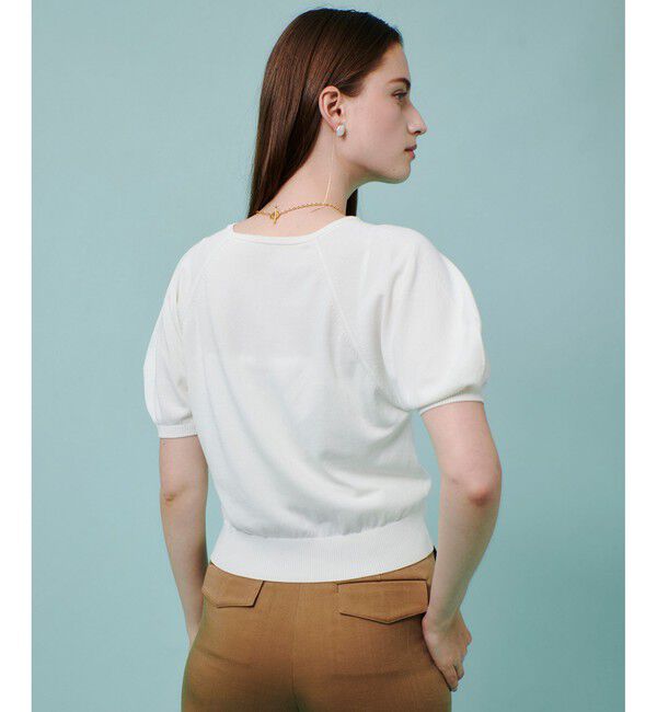 allureville「ハイツイストヤーンプルオーバー」|ニット・セーター|