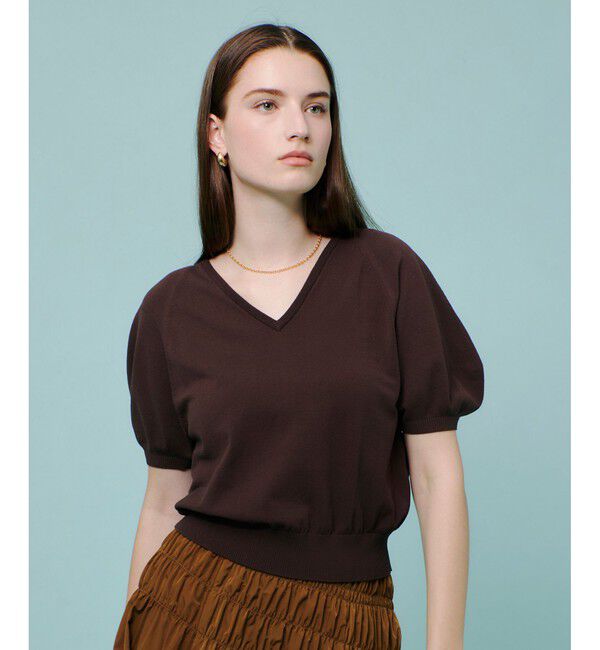 allureville「ハイツイストヤーンプルオーバー」|ニット・セーター|