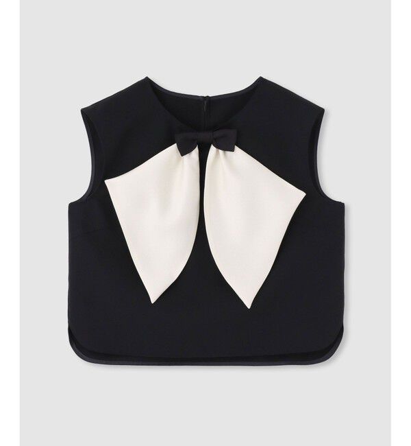 LOULOU WILLOUGHBY「【LOULOU WILLOUGHBY】サテンリボンブラウス」|シャツ・ブラウス|