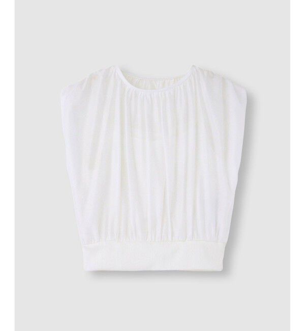 LOULOU WILLOUGHBY「【LOULOU WILLOUGHBY】キャミソールドッキングプルオーバー」|Tシャツ・カットソー|