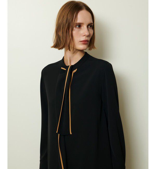 allureville「DEFORM ボウブラウス」|シャツ・ブラウス|