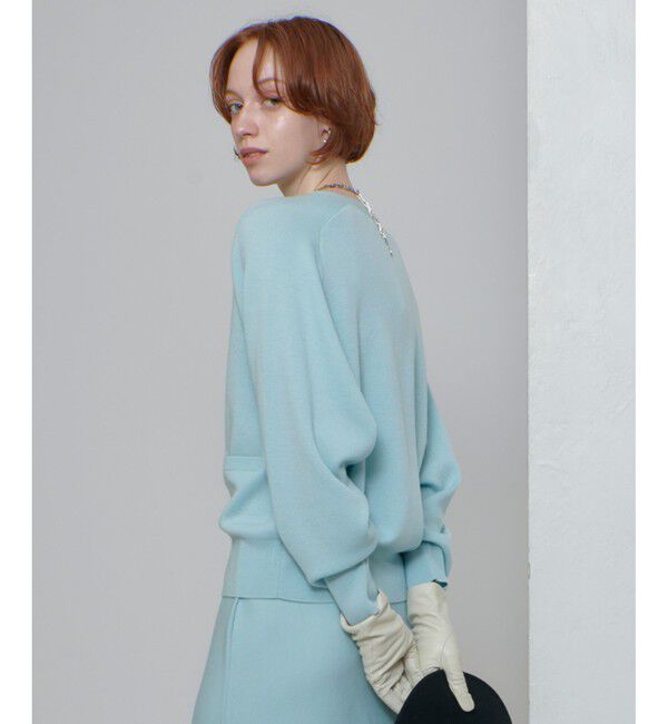 allureville「ウールスムースカーディガン」|カーディガン|
