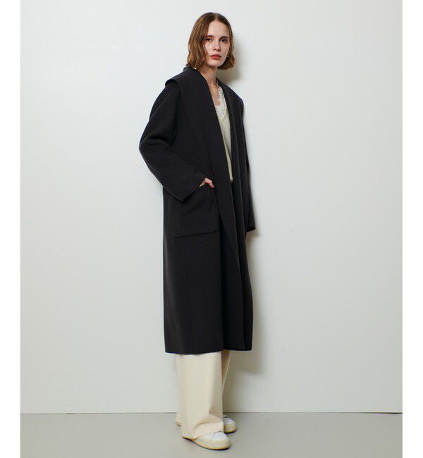 allureville「カシミヤ混リバーショールコート」|その他|