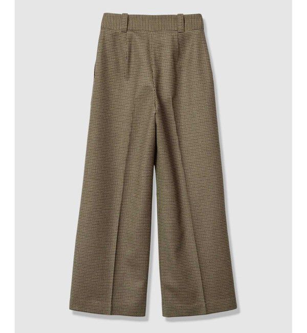 allureville「CHIC TWEEDベイカーパンツ」|スラックス|