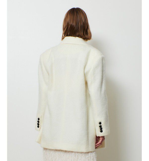 allureville「シャギーハーフコート」|ダッフルコート|